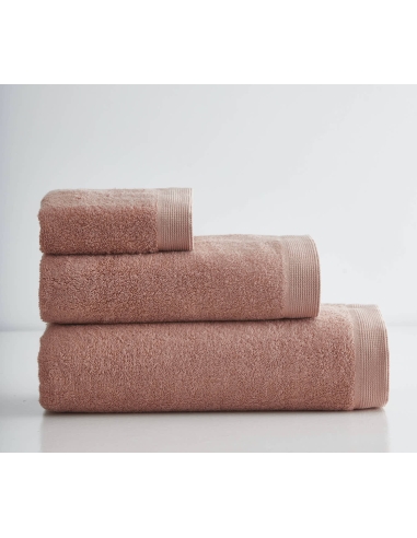 Linge de bain Prestige en Eponge coton terracotta