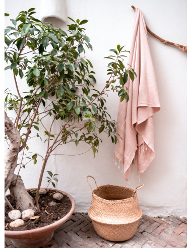 Drap de Hammam Nid d'abeille Stone Washed maxi