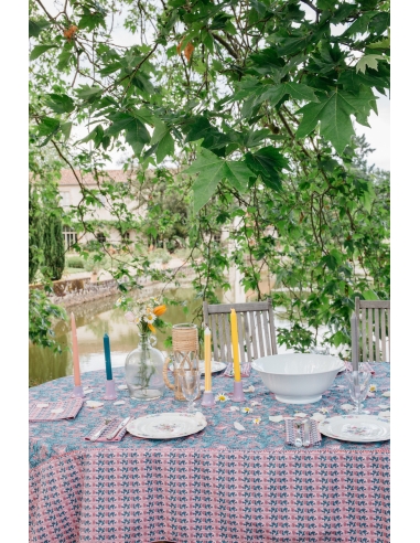 Linge de table Louise Misha Teal of Garden