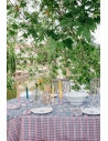 Linge de table Louise Misha Teal of Garden