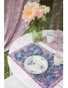 Set de table Louise Misha Teal of Garden