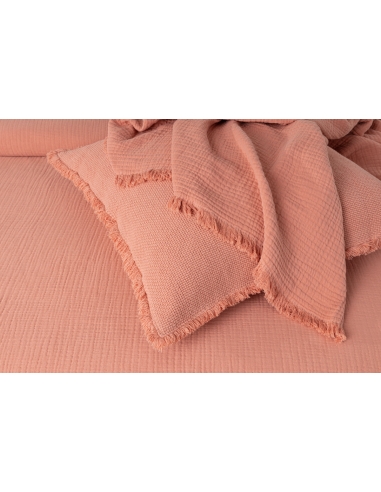 Housse de coussin Bohème Terracotta