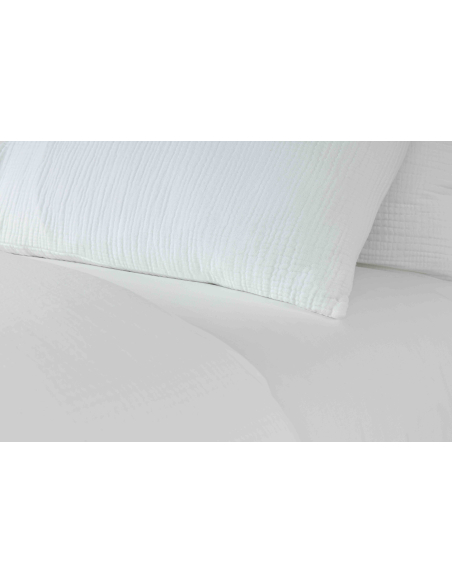 Housses de couette en Gaze de coton Blanche