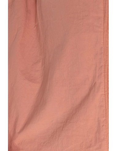 Draps housse en Coton Lavé Terracotta