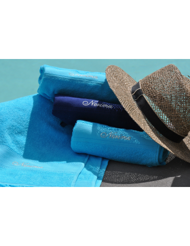 Serviettes de Bain légères Cap-Ferret Turquoise