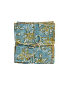 Lot de 2 Serviettes de Table Block Print 2