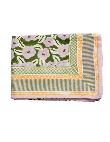 Nappes Block Print Chunni Cyprés