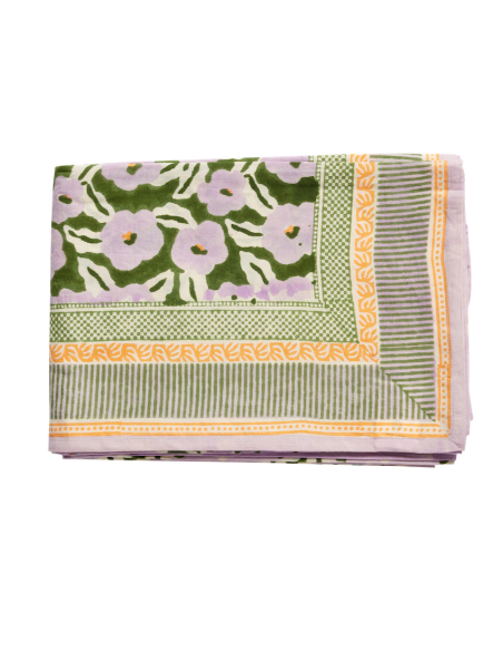 Nappes Block Print Chunni Cyprés