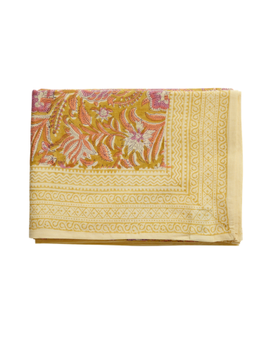 Nappes Block Print Nerhu Kiwi