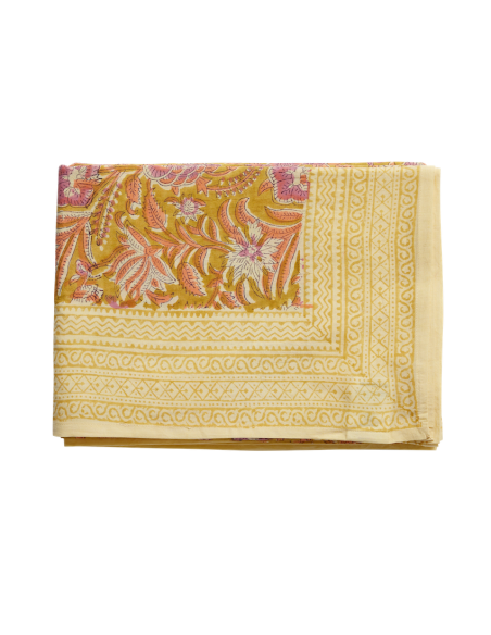 Nappes Block Print Nerhu Kiwi