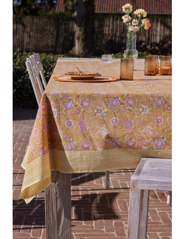 Nappes Block Print NERHU KIWI