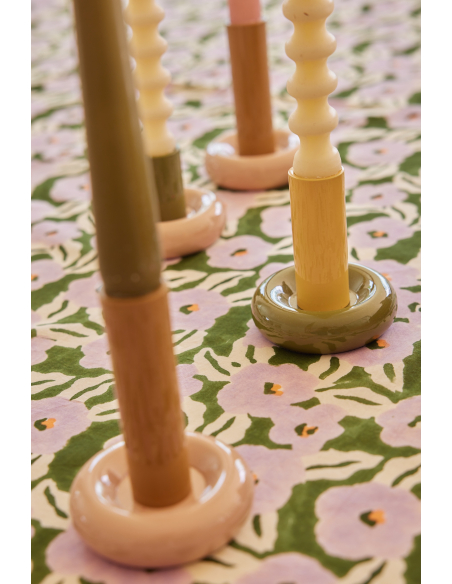 Nappes Block Print Chunni Cyprés