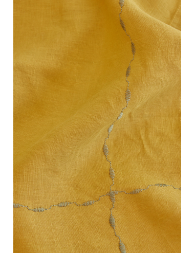 Nappe Lin & Coton Safran