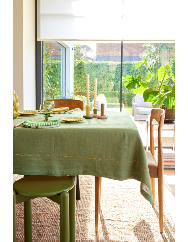 Nappe Lin & Coton Sauge
