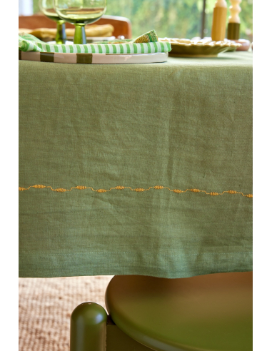 Nappe Lin & Coton Sauge
