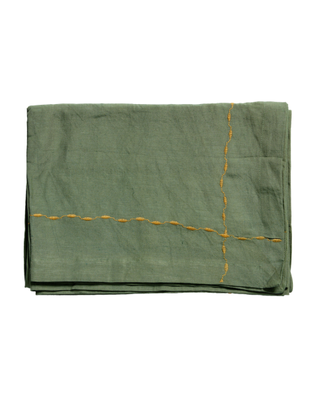 Nappe Lin & Coton Sauge