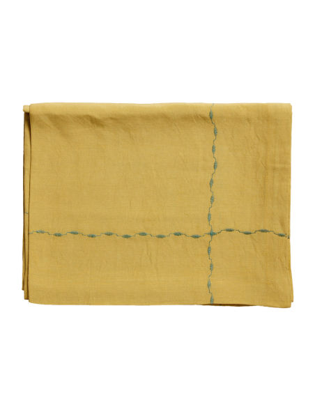 Nappe Lin & Coton Safran