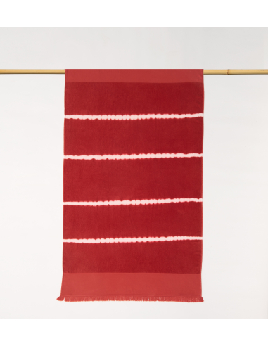 Fouta Eponge Tie & Dye Orange