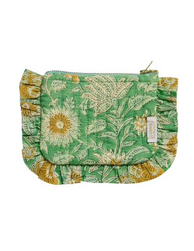 Pochette Froufrou Nerhu Green