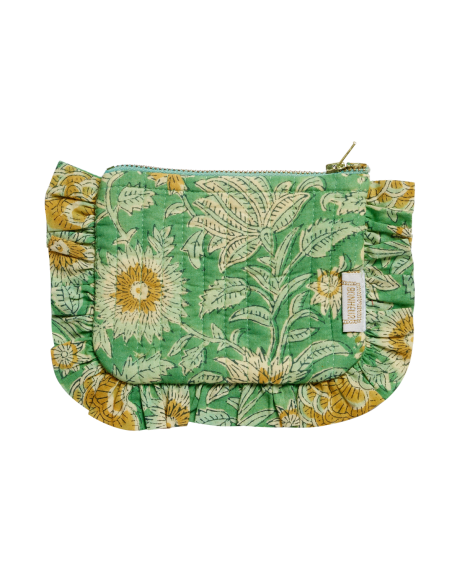 Pochette Froufrou Nerhu Green