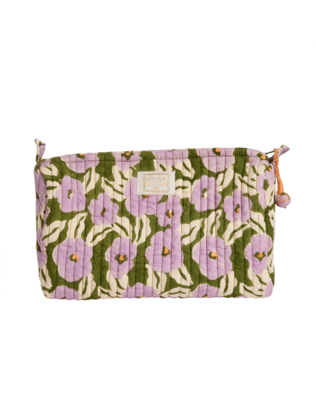 Trousse Block Print Chunni Cyprés