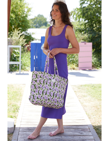 Sac Trotter Block Print Chunni Cyprés