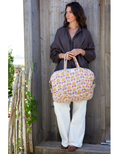 Sacs Cabas Block Print Pravar Cassis