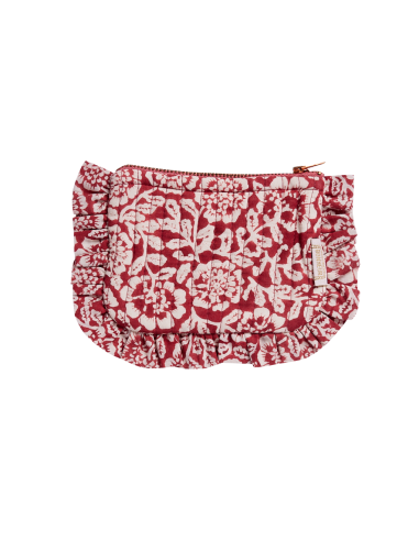 Pochette Froufrou Kamala Grenat