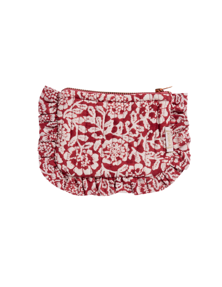 Pochette Froufrou Kamala Grenat