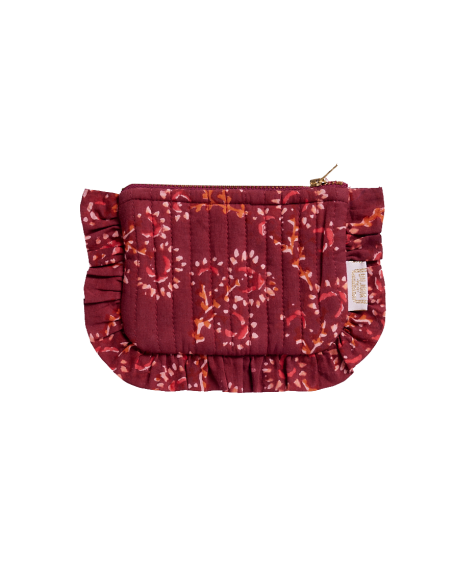 Pochette Froufrou Osaka Grenat