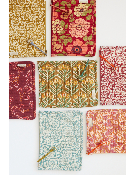 Pochettes Block Print