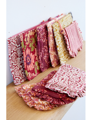 Pochettes Block Print