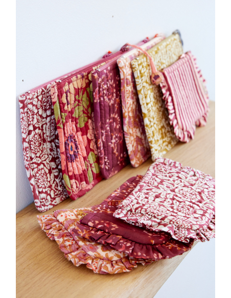 Pochettes Block Print