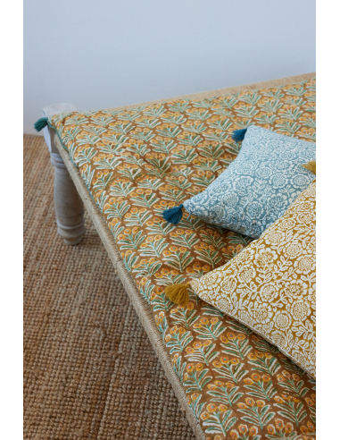 Coussin Block Print