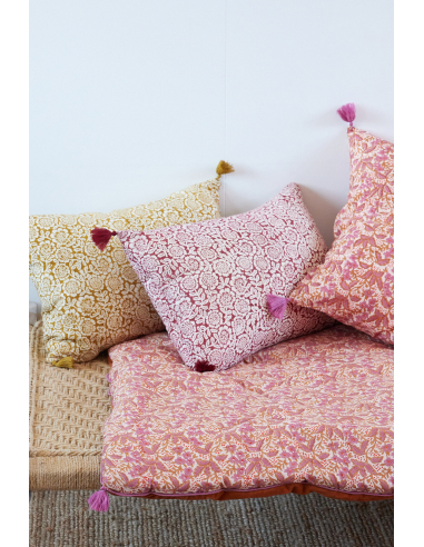 Coussin Block Print