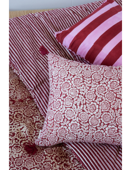 Coussin Block Print