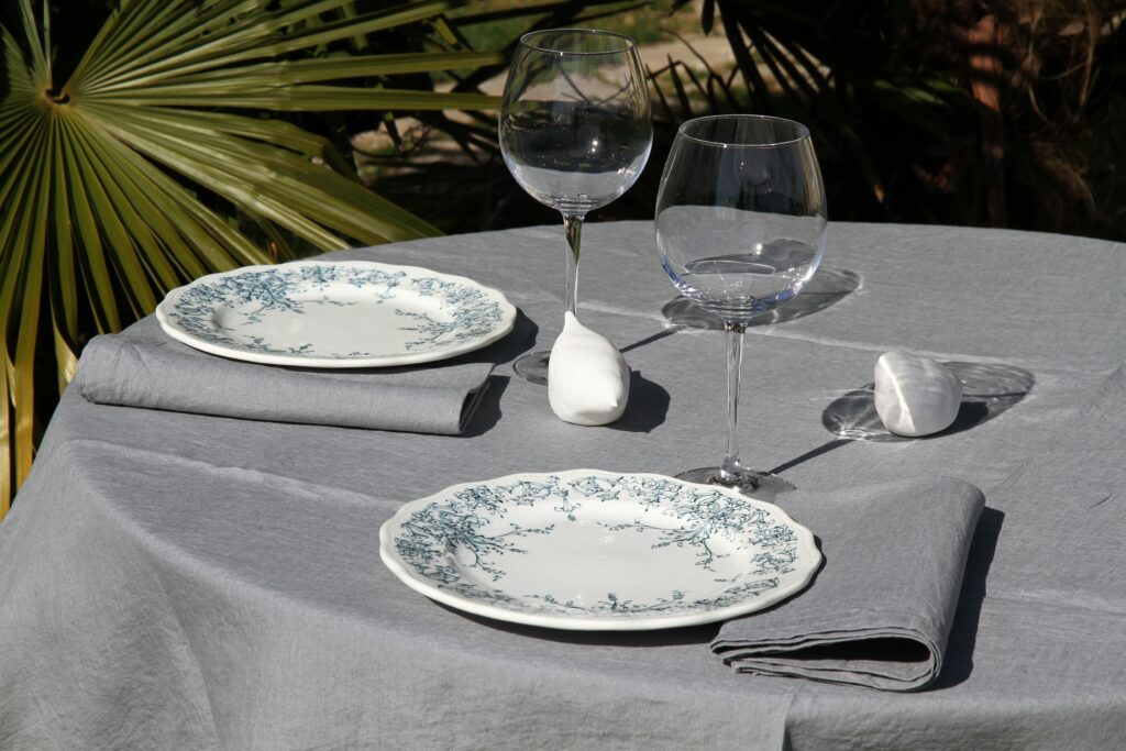 Nappe en lin lavé