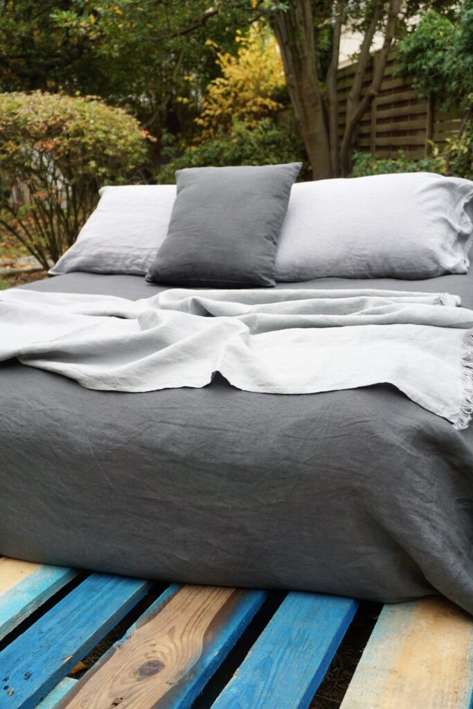 Linge de lit 100% Pur Lin Lavé Nerima