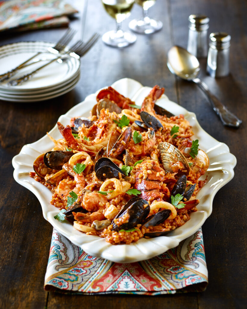 Riz aux fruits de mer
