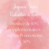 Promotion Saint Valentin